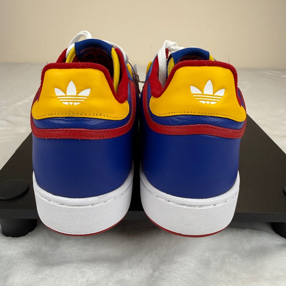 Adidas Centennial RM NCAA Kansas Jayhawks Blue Red Yellow IH5362 Mens 14 New - Picture 5 of 8